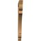 Ekena Millwork Olympic Traditional Rough Sawn Bracket, Western Red Cedar, 4"W x 44"D x 48"H BKT04X44X48OLY01RWR - alternate 2